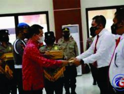 Sukses Berantas Narkoba, Bupati Berikan Penghargaan ke Polres Klungkung