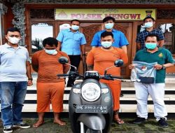 2 Residivis Kambuhan Dibekuk Polisi Usai Gondol Motor di Pura