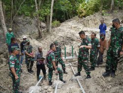 Berkat Pompa Hidram Kodam IX/Udayana, Pemkab TTS Cepat Tangani Stunting