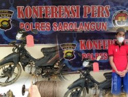 Polres Sarolangun Amankan Satu Tersangka Illegal Drilling di Desa Lubuk Napal Pauh