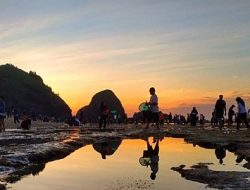 Tradisi Perayaan Bau Nyale, Warga Berburu Cacing Laut Di Pantai Seger Mandalika