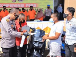 Polisi Berhasil Ungkap Kasus Curanmor di Lhokseumawe