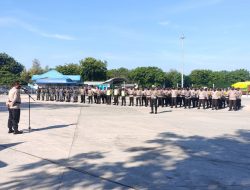 Jaga Kamtibmas Jelang MotoGP, TNI-Polri di Lotim Gelar Apel Persiapan Operasi Mandalika