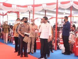 Pangdam Dampingi Presiden, Tinjau Program Percepatan Penurunan Stunting di Kabupaten TTS