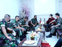 Kodam IX/Udayana Terima Kunjungan Kehormatan Konsul Republik Korea