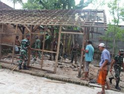 Dukung Latsitarda Nusantara LXII, Kodim Loteng Gelar Karya Bakti Pembangunan TPA