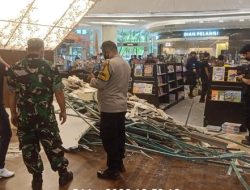 Akibat Angin Kencang Atap Lippo Mall Kemang Ambruk, Sejumlah Pengunjung Terluka