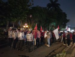 Unjuk Rasa Mahasiswa di Istana Bogor dan Kunjungan Jokowi ke Pasar Sukasari Berjalan Kondusif