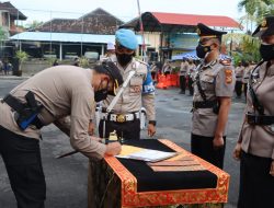 Polres Badung Rotasi Empat Jabatan Strategis