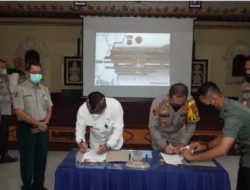 Kapolresta Denpasar Tandatangani MoU Penanggulangan Bencana dengan BPBD Bali