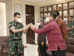 Meningkatkan Hubungan Kerjasama, Pangdam IX/Udayana Terima Audiensi BRI Wilayah Denpasar