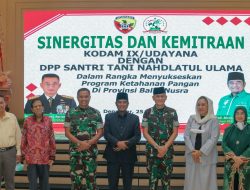 Tingkatkan Kemakmuran Masyarakat Melalui Kemitraan Kodam IX/Udayana Dengan Santri Tani