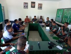 Dipusatkan di Empat Kecamatan, Dandim Pimpin Rapat Awal Penerimaan Latsitardanus 2022 di Lotim