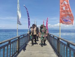 Pastikan Semua Aman, Dandim Klungkung Pantau langsung Pelabuhan Kusamba