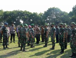 Maksimalkan Pengamanan Kunker Wapres, Kodam IX/Udayana Laksanakan Apel Gelar Pasukan