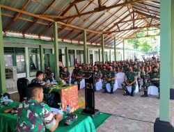 Pangdam Motivasi Prajurit dan PNS Kodim Karangasem, Kerja Tulus dan Ikhlas Membantu Masyarakat