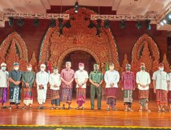 Dandim 1611/Badung Hadiri Pembukaan Festival Menulis Aksara Bahasa Bali