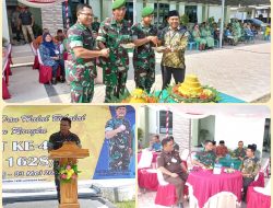 HUT ke 4 Kodim 1628/Sumbawa Barat, Gelar Syukuran Sederhana Untuk Evaluasi Diri