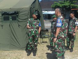 Satgas Evakuasi GPDRR Telah Masuk Kedudukan, Kasdam IX/Udayana Tinjau Posko Puja Mandala