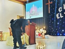Perayaan Kenaikan Isa Almasih, Brimobda Aceh Sterilisasi Gereja di Lhokseumawe