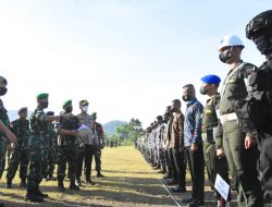Jelang Kunker Presiden Jokowi di Ende dan Ngada, Danrem 161/WS Pimpin Apel Gelar Pasukan