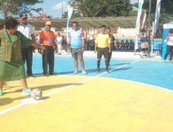 Sambut HUT Rote Ndao, Bupati Paulina Resmi Buka Turnamen Futsal Antar Instansi
