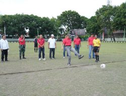 Kick Off Liga Santri PSSI Piala Kasad Serentak di Seluruh Indonesia