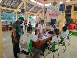 Hadiri Safari Kecamatan Sambangi Desa, Wujud Kontribusi Nyata Babinsa Koramil Nusa Penida