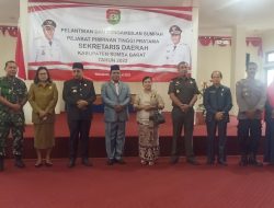 Ini Kata Kasdim Saat Hadiri Pelantikan dan Pengambilan Sumpah Sekda Kabupaten Sumba Barat