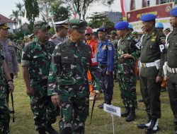 Kunker Wapres RI ke Wilayah Provinsi NTB, Danrem 162/WB Pimpin Apel Gelar Pasukan Pam VVIP