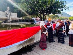 Usai Upacara, Jokowi Kunjungi Taman Renungan Bung Karno