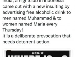 Kolumnis Media di Qatar Ikut Geram Soal Holywings Catut Nama Muhammad dalam Promosi Bir