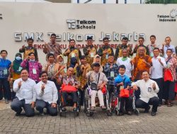 20 Penyandang Disabilitas Ikuti Bimtek TIK di SMK Telkom Jakarta