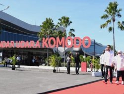 Jokowi Resmikan Perluasan Bandara Komodo Labuan Bajo Manggarai Barat NTT