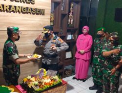 Hut Bhayangkara Ke 76, Dandim 1623/Karangasem Beri Ucapan Kepada Kapolres