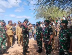 Kunjungi Pulau Terluar Indonesia, Pangdam IX/Udayana Semangati Prajurit Satgas Pamputer