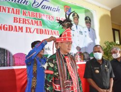 Kunjungi Bumi Tara Miti Tomi Nuku, Pangdam IX/Udayana Dianugerahi Gelar Sesepuh Alor