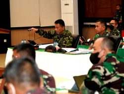 Pimpin Rakor Satgas Pamwil, Pangdam IX/Udayana Yakinkan Kesiapan Pengamanan KTT G20