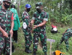 3.000 Pohon Ditanam Kodim Klungkung, Wujud Program Pembinaan Lingkungan Hidup