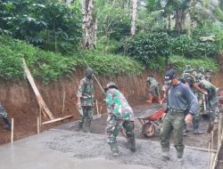 Pasca Dibuka Bupati, Sasaran TMMD ke 114 Kodim 1619/Tabanan Langsung Dikebut Satgas