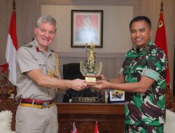 Gelar Ship Visit dan Maritim Security Symposium di Bali, Athan Kerajaan Inggris Kunjungi Kodam IX/Udayana