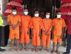 Curi Besi Pondasi Vila, Lima Pemulung di Bali Dibekuk Polisi