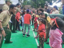 Ajarkan Anak-anak Maknai Kemerdekaan, Kodim 1610/Klungkung Gelar Lomba 17 Agustusan