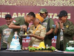 Gelar Kegiatan Sosial Dengan Mada LVRI, Pangdam Hadiri Anniversary Bali Willys