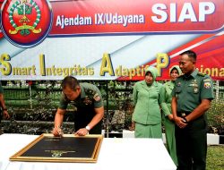 Kunker Ke Ajendam IX/Udayana, Dirajenad Harap Anggota Ajen Selalu SIAP