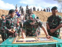 Pimpin Riksiapops Satgas Pamtas Yonif 744 /SYB, Kasad Tegaskan Untuk Tidak Menyakiti Hati Rakyat