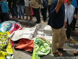 10 Orang yang Tewas dalam Kecelakaan Truk Maut di Bekasi Sempat Berserakan dan Ditutupi Spanduk