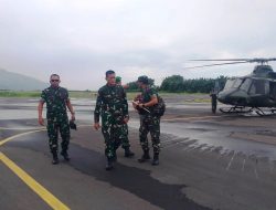 Cuaca Buruk Tak Surutkan Keinginan Pangdam Bertatap Muka Dengan Anggota Kodim Ende dan Ngada