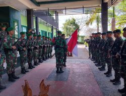 Yonif 743/PSY Serahterimakan Tugas Pamtas RI-RDTL kepada Yonif RK 744/SYB dan Yonkav 10/Mendagiri