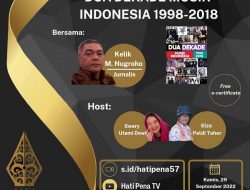 Satupena Bedah Buku Dua Dekade Musik Indonesia 1998 – 2018
